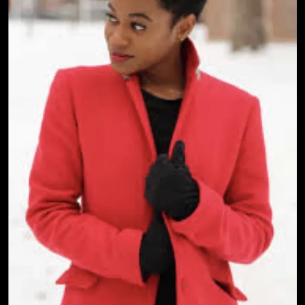 Armani exchange beautiful red coat XS - Picture 1 of 4